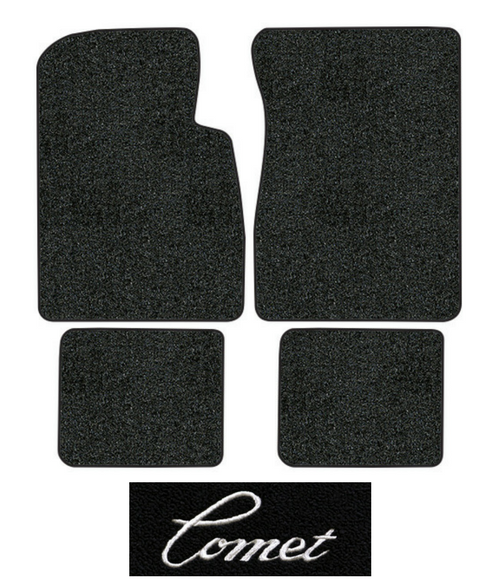 1974-1977 Mercury Comet Floor Mats - 4pc - Cutpile