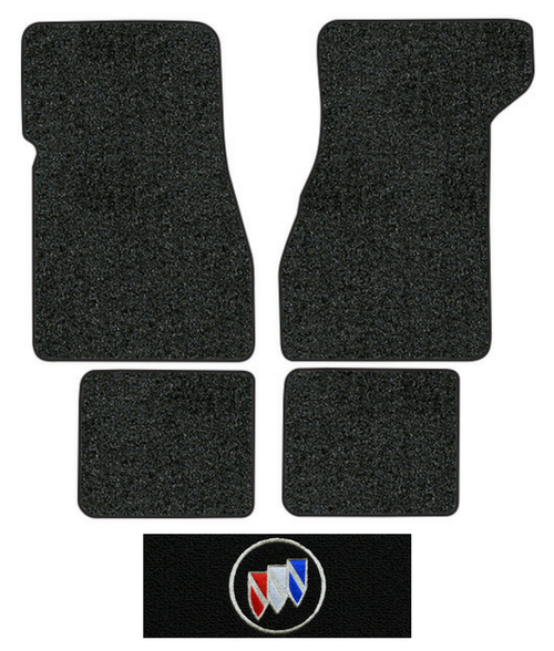 1973 Buick Century Floor Mats - 4pc - Loop