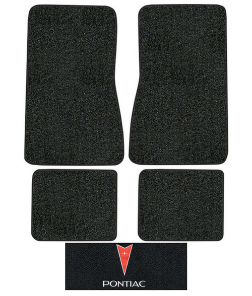 1974 Pontiac Ventura GTO Floor Mats - 4pc - Cutpile