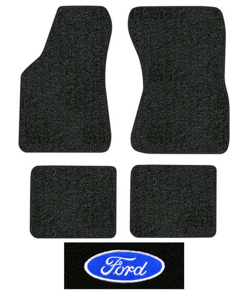 1975-1978 Ford LTD Country Squire Floor Mats - 4pc - Cutpile