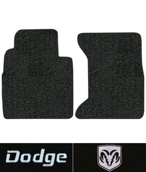 1989-1993 Dodge W250 Floor Mats - 2pc - Cutpile