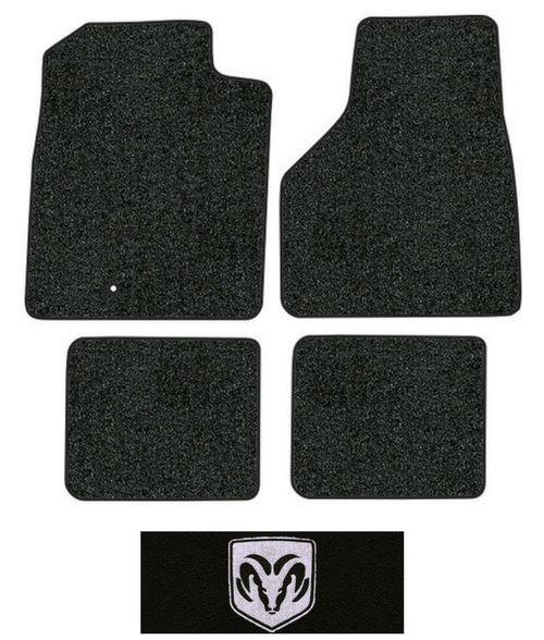 2002-2009 Dodge Ram 3500 Floor Mats - 4pc - Cutpile | Fits: Quad Cab, Crew Cab Style