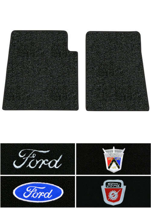 1948-1952 Ford F4 Floor Mats - 2pc - Loop