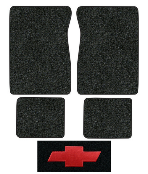 1973 Chevy K20 Pickup Floor Mats - 4pc - Loop | Fits: Crew Cab