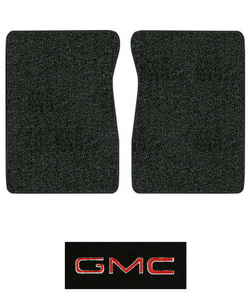1971-1973 GMC C25/C2500 Pickup Floor Mats - 2pc - Loop | Fits: Regular Cab