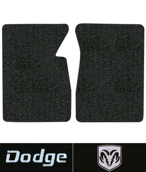 1977-1986 Dodge W150 Floor Mats - 2pc - Cutpile