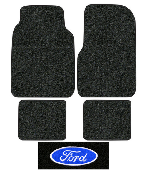 1980-1987 Ford F-350 Floor Mats - 4pc - Cutpile | Fits: Crew Cab