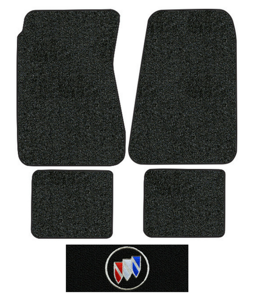 1968-1969 Buick GS 400 Floor Mats - 4pc - Loop | Fits: Auto