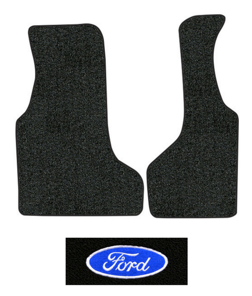 1992-2002 Ford E-250 Econoline Floor Mats - 2pc Front - Cutpile