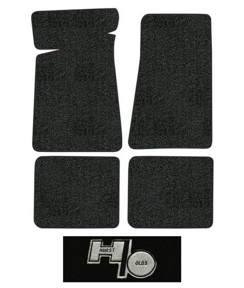 1980 Oldsmobile Cutlass Salon Floor Mats - 4pc - Cutpile