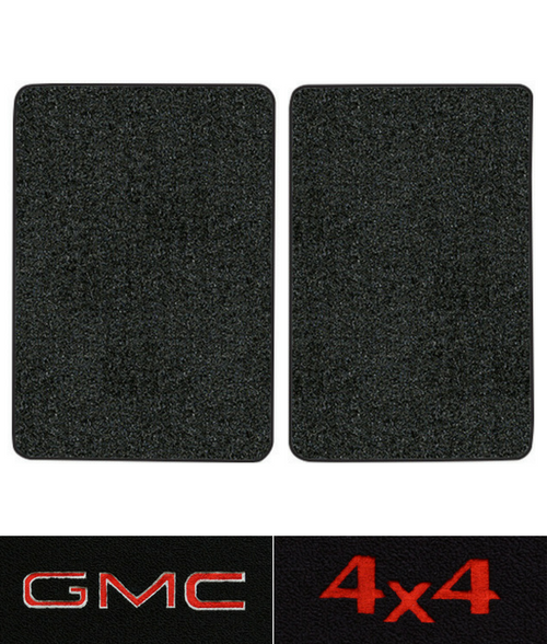 1999-2000 GMC C2500 Floor Mats - 2pc - Cutpile | Fits: Regular Cab, Extended Cab, Old Body Style