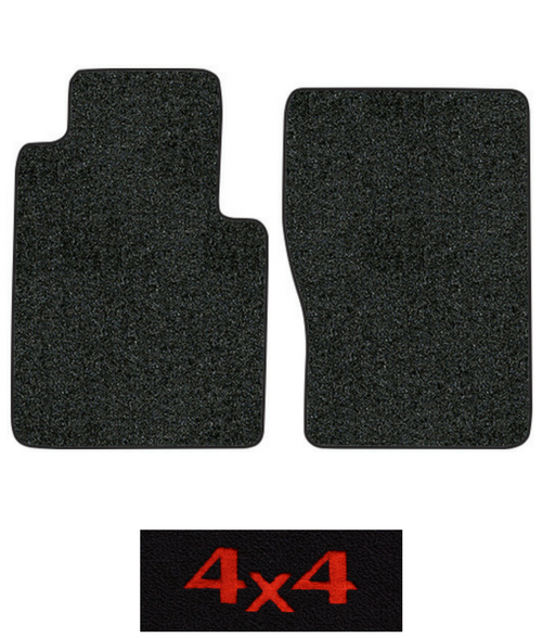 1975 International Travelall Floor Mats - 2pc Front - Cutpile