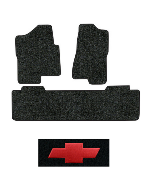 2007 Chevy Silverado 3500 Classic Floor Mats - 3pc - Cutpile | Fits: Extended Cab, 2pc Frts & 1pc Rr