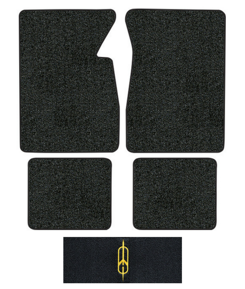 1957-1958 Oldsmobile Fiesta Floor Mats - 4pc - Loop