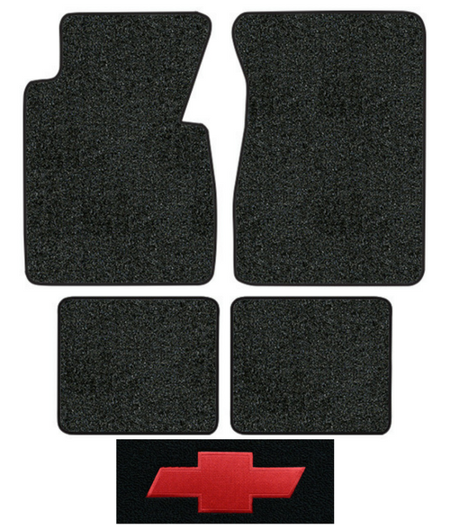 1955-1956 Chevy Sedan Delivery Floor Mats - 4pc - Daytona