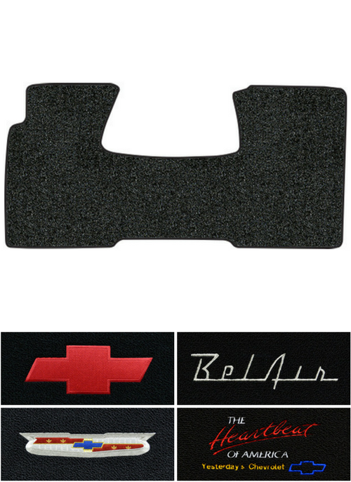 1955-1957 Chevy Bel Air Floor Mat - 1pc Front - Loop