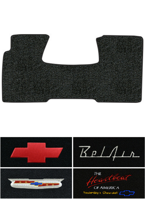 1955-1956 Chevy Bel Air Floor Mat - 1pc Front - Daytona