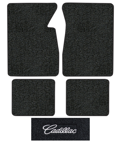 1965-1970 Cadillac Fleetwood 60 Special Floor Mats - 4pc - Cutpile