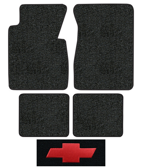 1955-1957 Chevrolet Two-Ten Series Floor Mats - 4pc - Loop