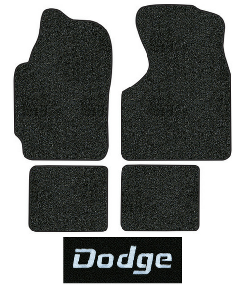 1985-1989 Dodge Lancer Floor Mats - 4pc - Cutpile