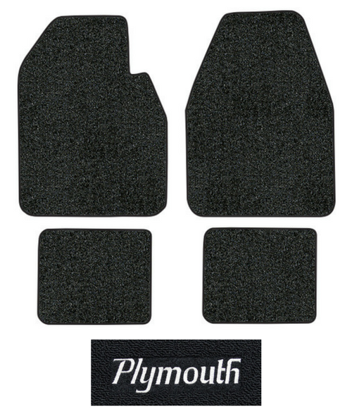 1970 Plymouth Superbird Floor Mats - 4pc - Loop