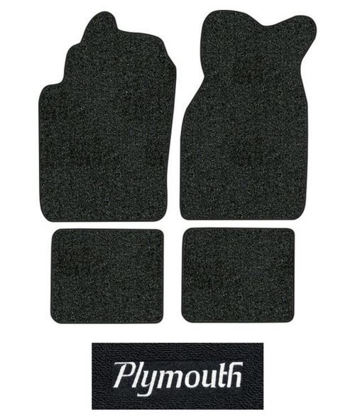 1983-1987 Plymouth Turismo Floor Mats - 4pc - Cutpile