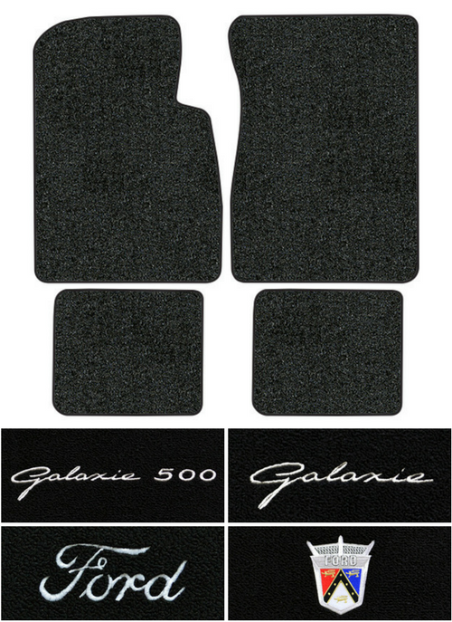 1959 Ford Galaxie Floor Mats - 4pc - Loop