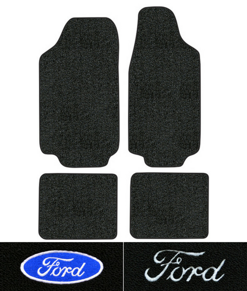 1974-1980 Ford Pinto Floor Mats - 4pc - Cutpile