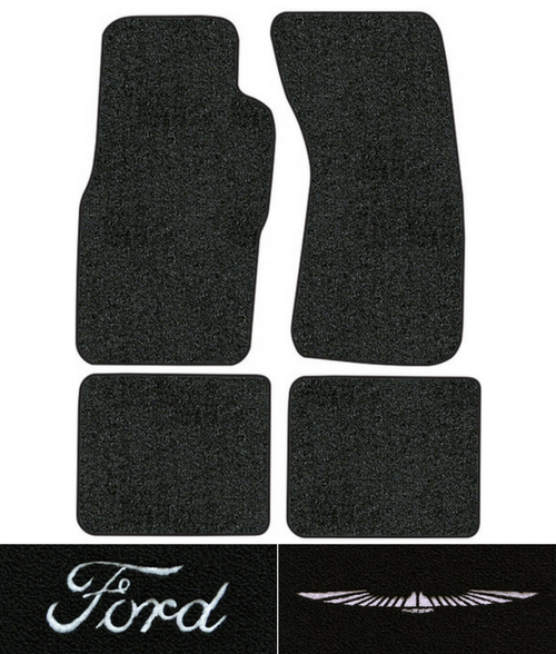 1989-1997 Ford Thunderbird Floor Mats - 4pc - Cutpile