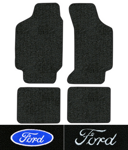 1984-1994 Ford Tempo Floor Mats - 4pc - Cutpile