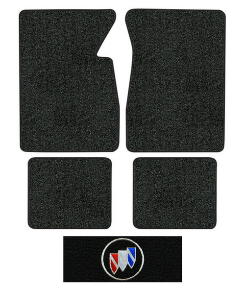 1971-1973 Buick Electra Floor Mats - 4pc - Loop