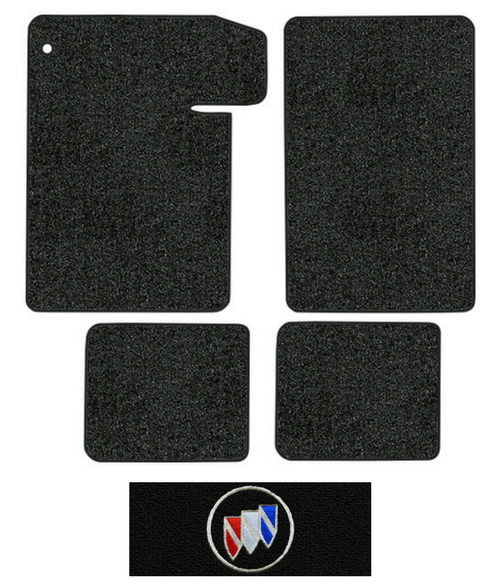 1965-1967 Buick Gran Sport Floor Mats - 4pc - Loop