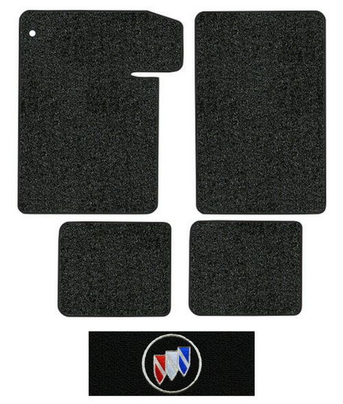 1975-1980 Buick Skyhawk Floor Mats - 4pc - Cutpile