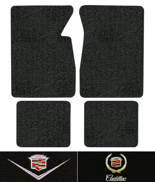 1961-1964 Cadillac DeVille Floor Mats - 4pc - Loop | Fits: 2DR, Coupe