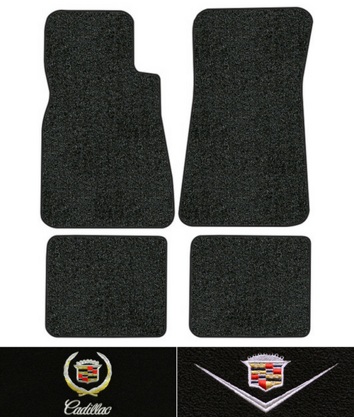 1977-1984 Cadillac Fleetwood Floor Mats - 4pc - Cutpile