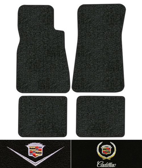 1977-1984 Cadillac DeVille Floor Mats - 4pc - Cutpile | Fits: 4DR, Sedan