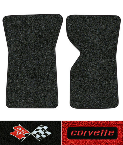 1968 Corvette C3 Floor Mats - 2pc - Loop