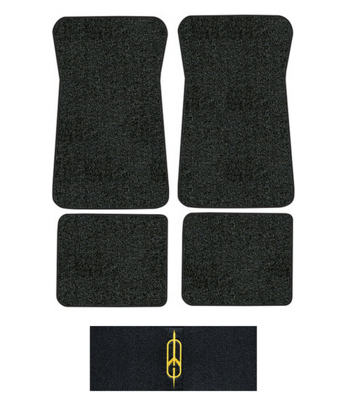 1974-1976 Oldsmobile Custom Cruiser Floor Mats - 4pc - Cutpile