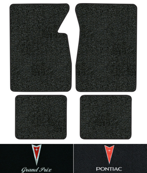 1965-1968 Pontiac Grand Prix Floor Mats - 4pc - Loop