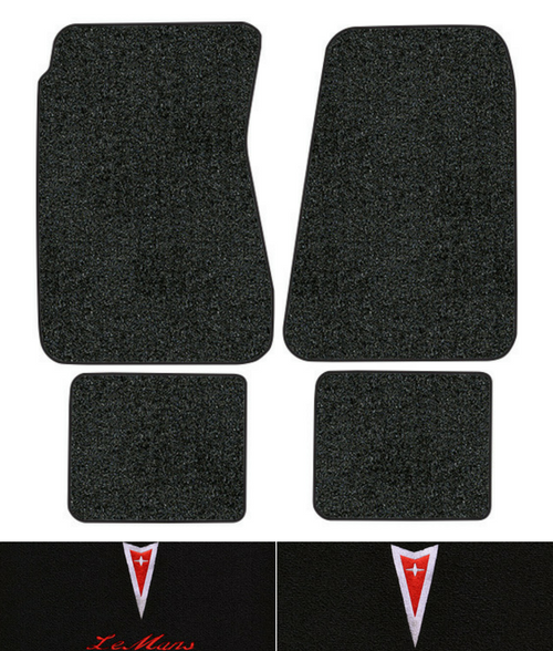 1968-1972 Pontiac LeMans Floor Mats - 4pc - Loop