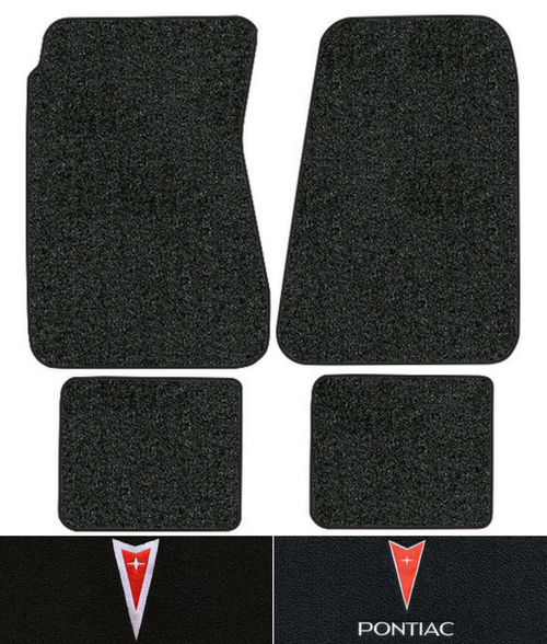 1966-1967 Pontiac LeMans Floor Mats - 4pc - Loop | Fits: Auto