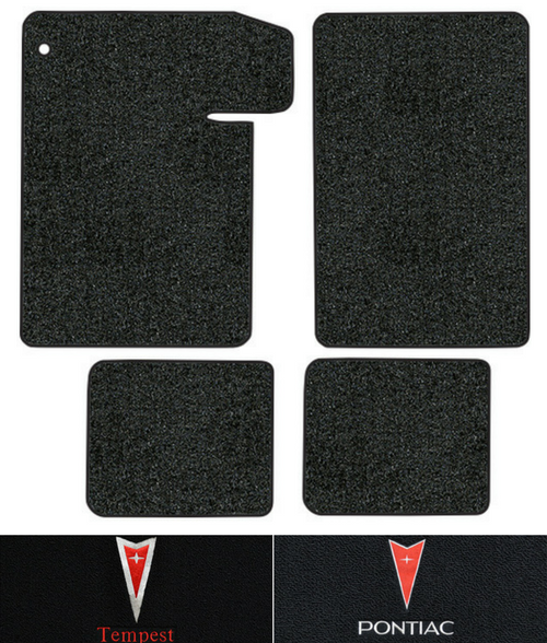 1964-1967 Pontiac Tempest Floor Mats - 4pc - Loop