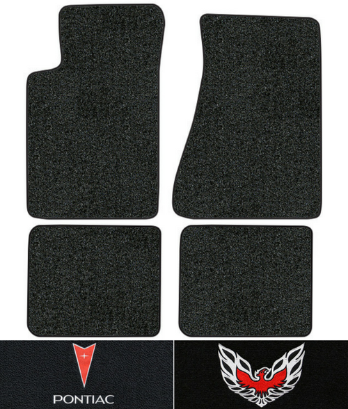 1985-1992 Pontiac Firebird Trans Am Floor Mats - 4pc - Cutpile