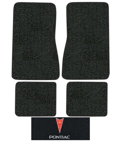 1971-1973 Pontiac Ventura Floor Mats - 4pc - Loop
