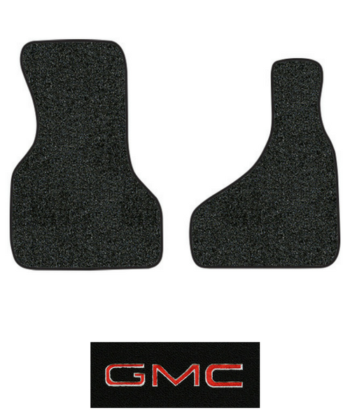 1985-1988 GMC Safari Floor Mats - 2pc Front - Cutpile