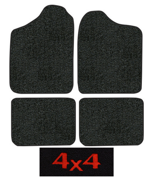 1986-1991 Isuzu Trooper Floor Mats - 4pc - Cutpile