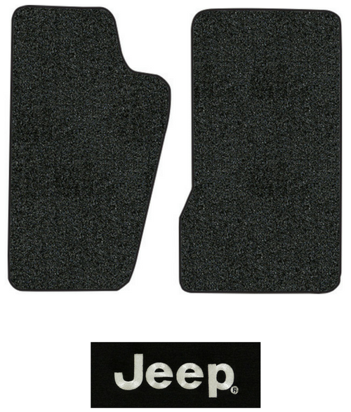 1986-1992 Jeep Comanche Floor Mats - MJ - 2pc - Cutpile