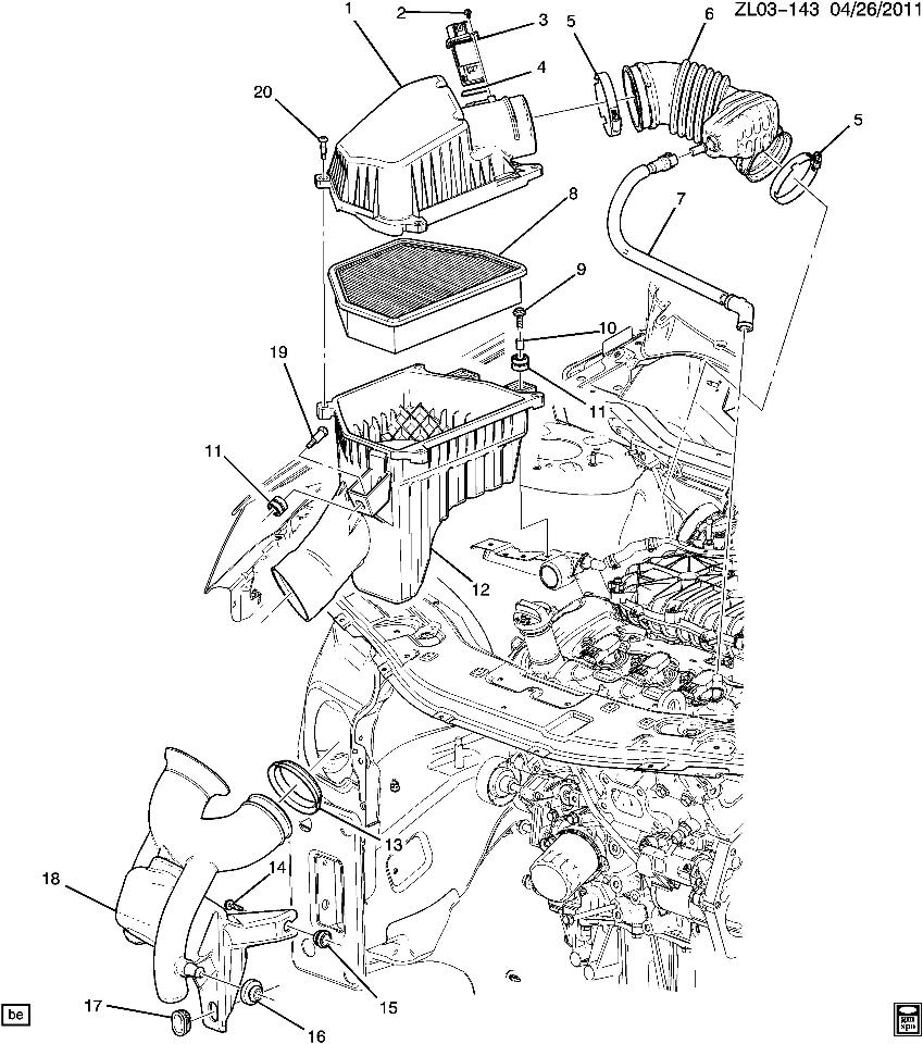 chevy equinox part diagrams