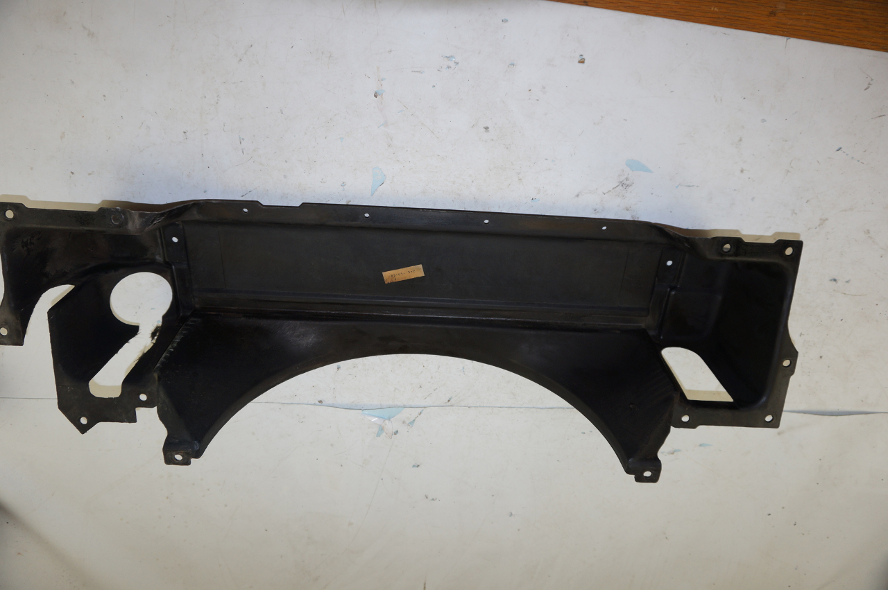 1984 Corvette C4 Top Upper Radiator Shroud, GM 14030215 Used OEM