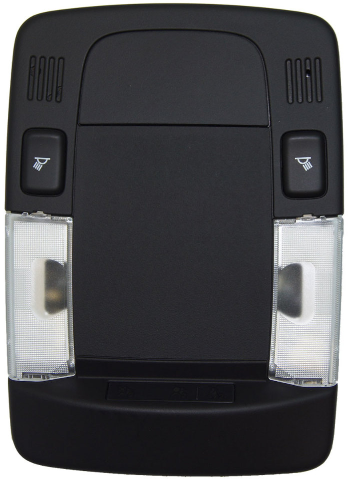 20062011 Cadillac DTS Overhead Console Dome Light Ebony Black 15291544